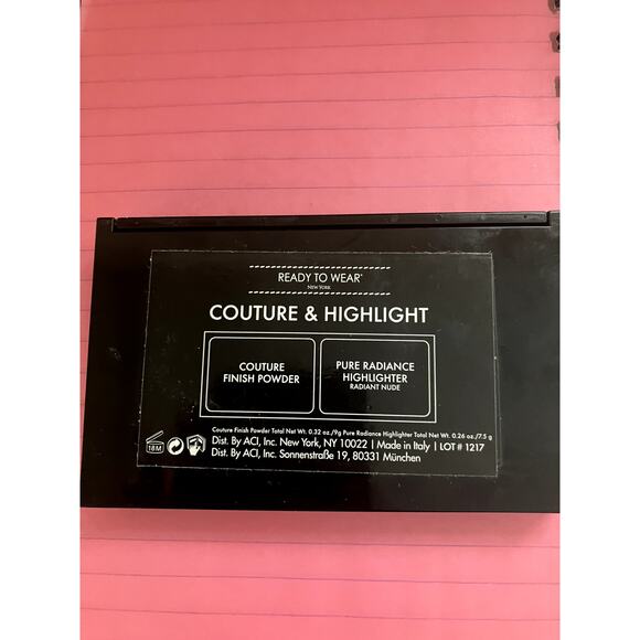 READY TO WEAR Couture & Highlight Palette Compact NWOB Radiant Nude - Picture 4 of 5